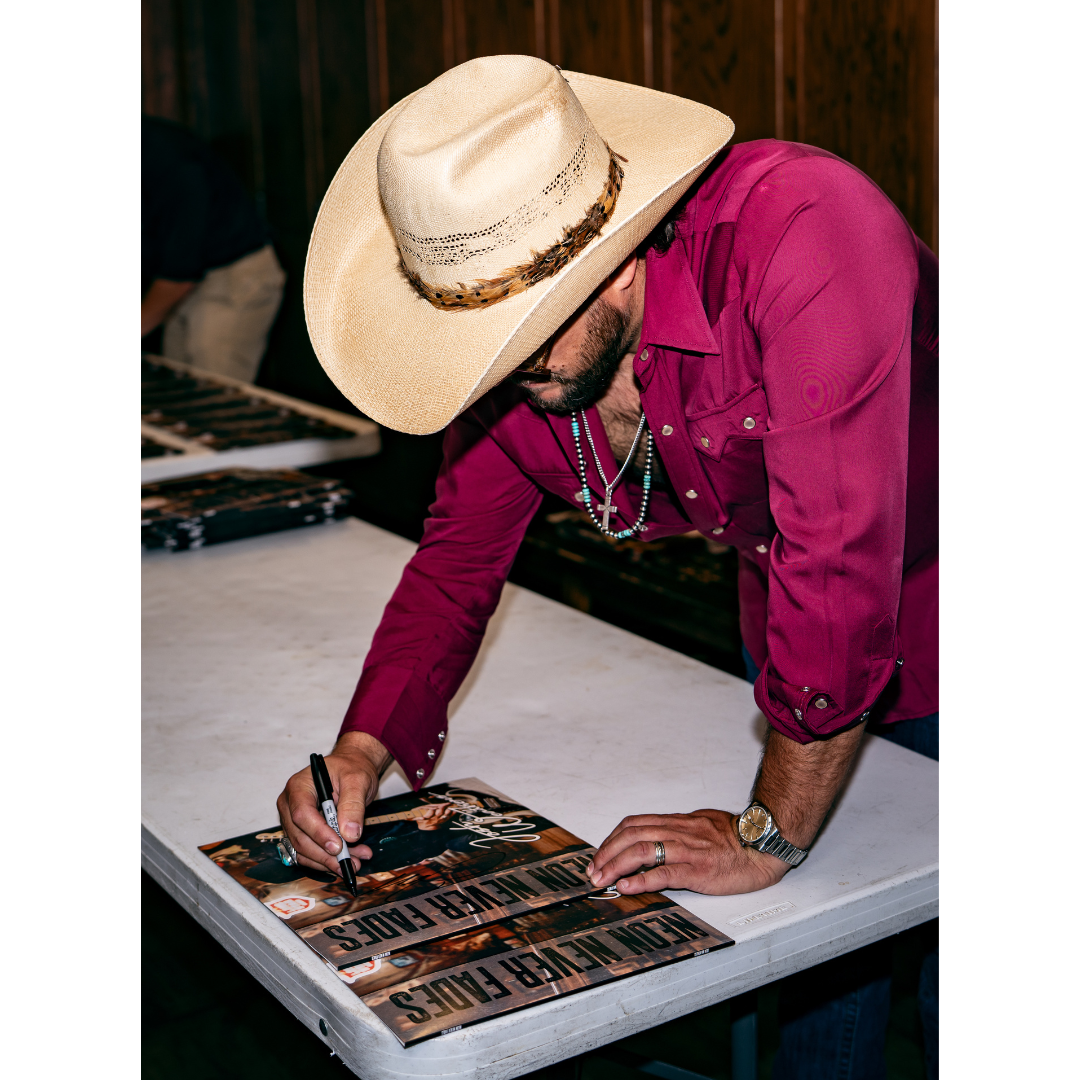 SIGNED Neon Never Fades Vinyl