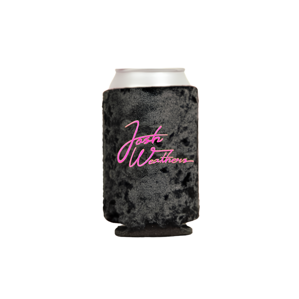 Black Velvet Koozie