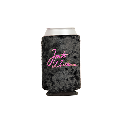 Black Velvet Koozie