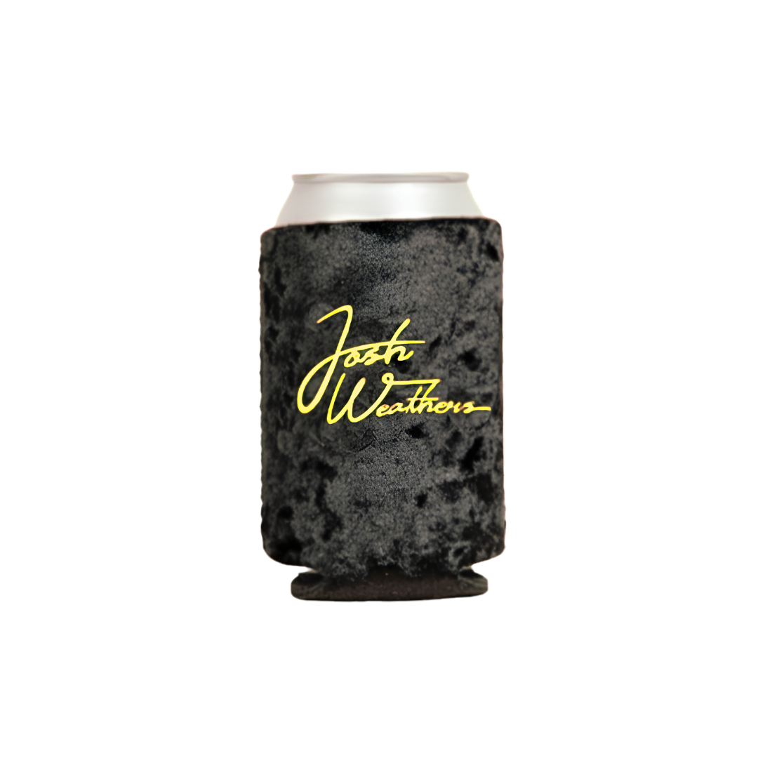 Black Velvet Koozie